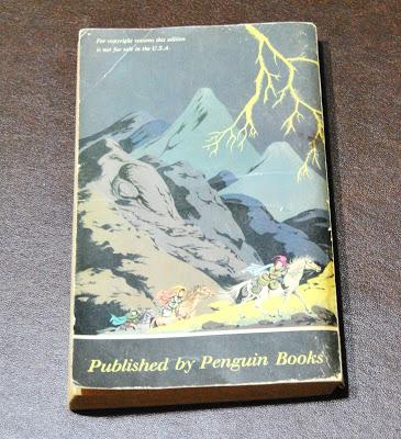 The Hobbit, la famosa edizione inglese Puffin Book 1961