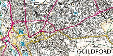 Guildford Ordnance Survey Map