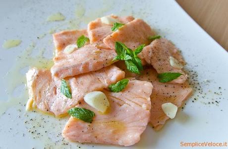 Salmone marinato salmone marinato