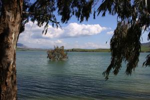 L'invaso Poma sul fiume Jato