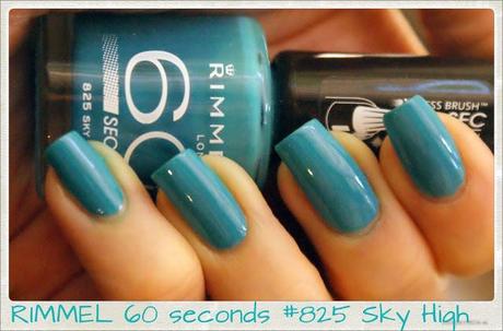 [From the Vault] Rimmel 60 seconds #825 Sky High