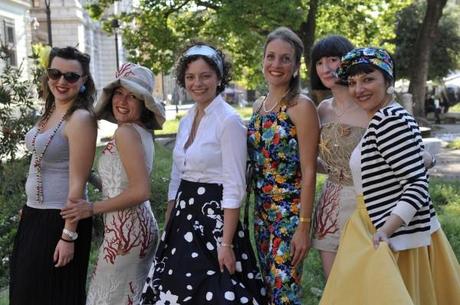 Vintage Swap Party: reportage smilingischic, fashion blog, Swap party, vintage swap party, Bar Betsabea , eventi a Pisa, vintage,