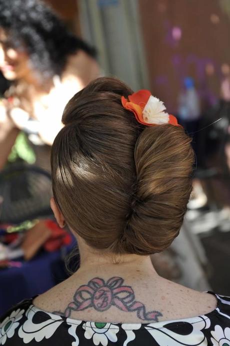 Vintage Swap Party: reportage smilingischic, fashion blog, Swap party, vintage swap party, Bar Betsabea , eventi a Pisa, vintage, acconciatura anni 50