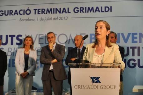 Grimaldi inaugura il nuovo terminal traghetti a Barcellona