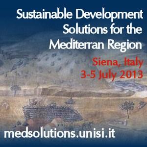 Sustainable Development Solutions for the Mediterranean Region #MEDSOL13