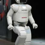 Honda Motor 's latest version of humanoid robot Asimo12