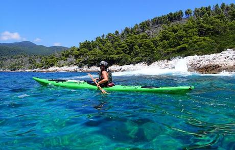 Kayaking Skopelos!