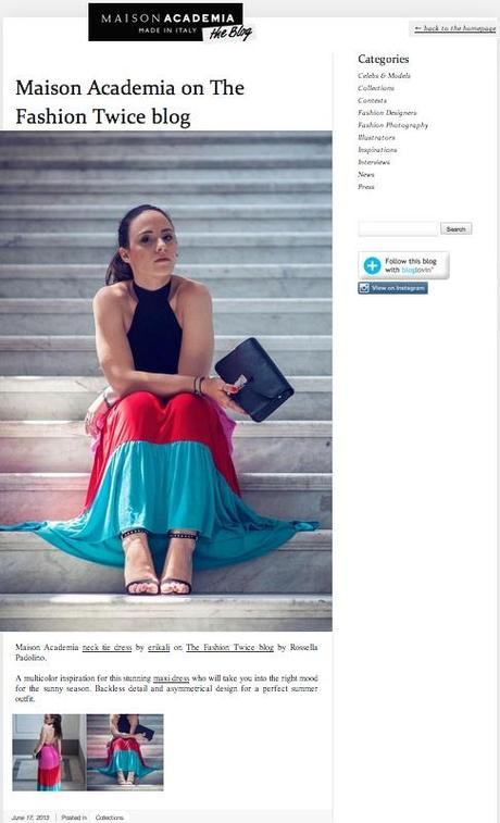 Erika Alì indossa Erika indossa