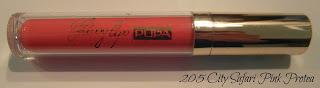 PUPA - City Safari Glossy Lips nelle colorazioni 205, 303 e 406 + swatches