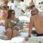 Peluso, Marchetti, Sorrentino e Tiribocchi in Costa Smeralda con le loro “wags”