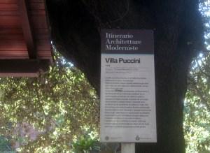 Viareggio - Via Buonarroti - Villa Puccini