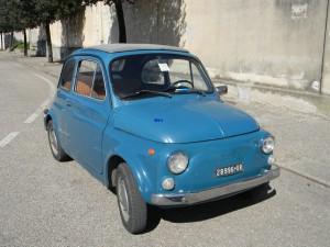 Sardegna  Ollollai nella “Estate nella terra di Ospitone” “Auto e moto d’epoca Fiat 500”