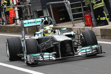 Qualifiche GP Germania. Rosberg sorpreso dall’ eliminazione in Q2 Nico-Rosberg_PL_GP_Germania_2013