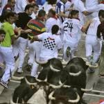 Pamplona, 47 feriti alla tradizionale corsa dei tori di San Firmino02