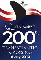 Cunard: Queen Mary 2 celebra le prime 200 traversate atlantiche