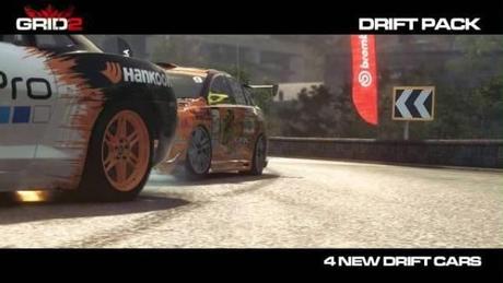Grid 2, è disponibile il The Drift Pack con quattro nuove auto grid 2 drift pack