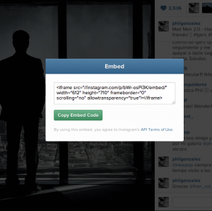 How to Embed your Instagram on your Webs and Blogs. Instagram mette l'embed per le foto ...