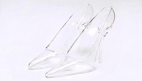 THE CINDERELLA GLASS SLIPPERS