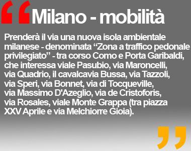 Expo 2015 Milano - Zona a traffico pedonale privilegiato