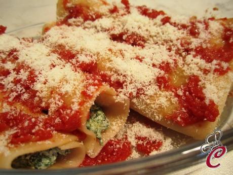 Cannelloni ricotta e spinaci in lotta tra classicità e innovazione