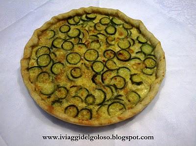 RICETTE ESTIVE ... TORTA SALATA DI ZUCCHINE ...