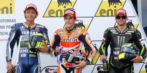 Per Marquez successo e primato, Rossi 3°