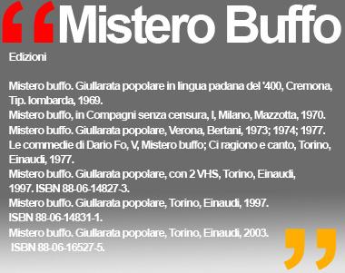 MISTERO BUFFO  Dario Fo - Franca Rame