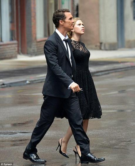 Scarlett Johansson e Matthew McConaughey passeggiano a New York