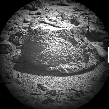 Curiosity sol 316 ChemCam stack