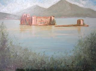 I castelli di Cannero (raccontati dai quadri di Casalini Alberto).