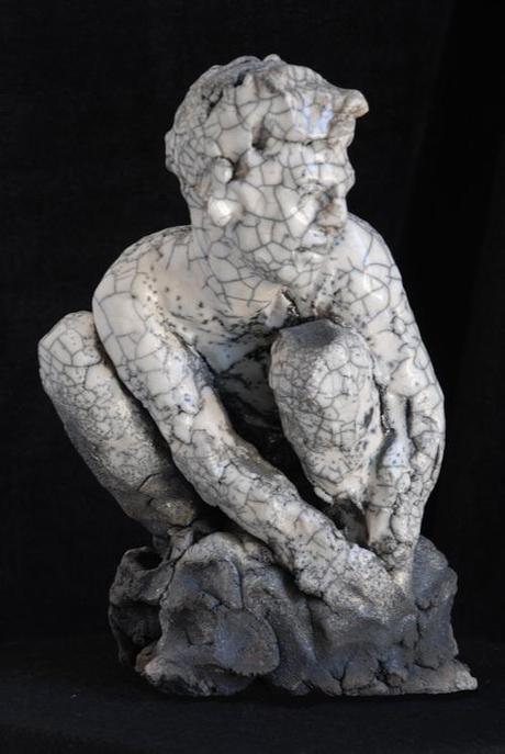Marco Mariucci - 'Adamo' - ceramica raku - 2011