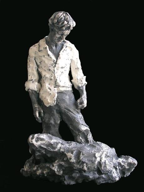 Marco Mariucci - 'Caino' - ceramica raku - 2011