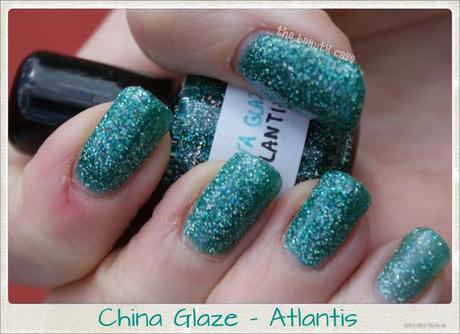 [Vintage Challenge Week ] Thursday: Glitter - China Glaze Atlantis