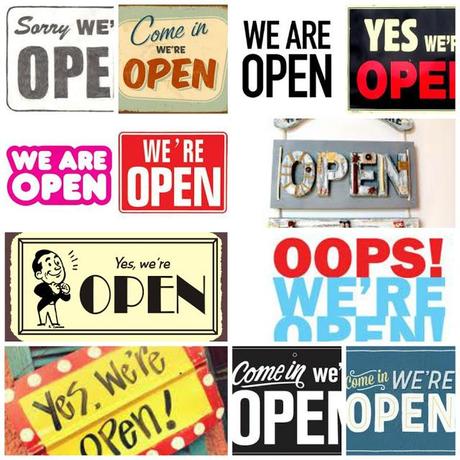 SORRY, WE ARE OPEN ;-)
