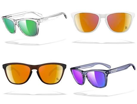 Oakley 129 Euro Occhiali da sole specchati Tendenze Primavera Estate 2013 Tendenze Primavera Estate 2013: Occhiali da Sole Specchiati