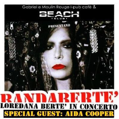 2/8 Loredana Berté in concerto al Beach Club Versilia