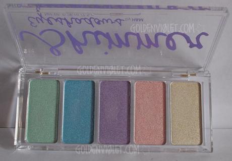 palette shimmer h&m