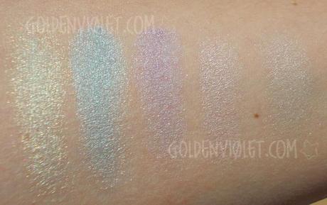 shimmer eyeshadows H&M