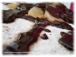 Torta di ricotta e pere alla nocciola e cioccolato