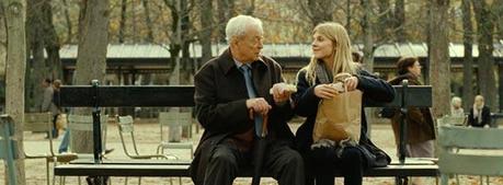 Michael Caine con Mr. Morgan’s last love in Piazza Grande a Locarno