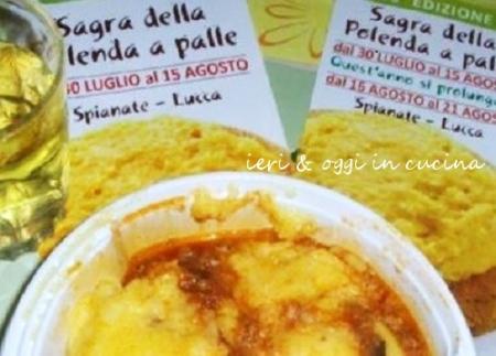 sagra,fegatini,sugo,toscana,polenta,polenta a palle,spianate,lucca