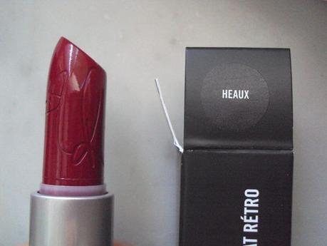 Review - Mac Heaux lipstick