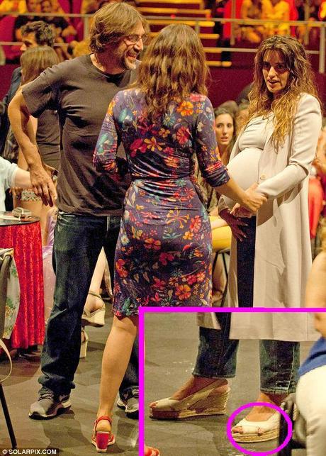 Penelope Cruz pregnant e pronta ad esplodere: le foto