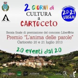 “20 eventi dal 20″, la due giorni di Cartoceto: libri, scrittori e magistrale accoglienza
