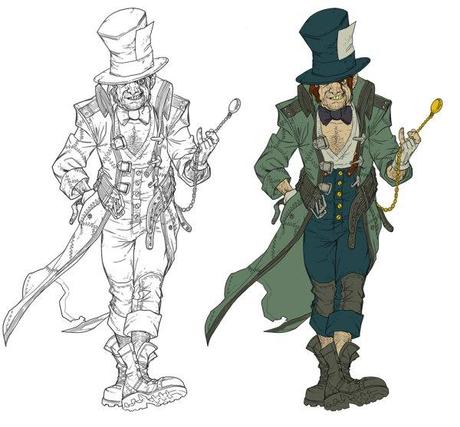 Batman: Arkham Origins, in rete l’artwork di Mad Hatter mad-hatter-concept