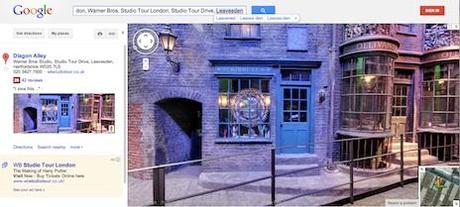 Gestire il mito: Diagon Alley su Street View :-)