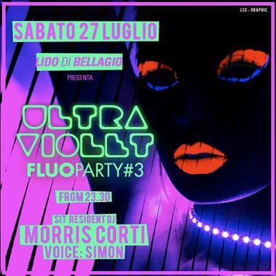 27 luglio 2013  Ultra Violet Fluo Party  by Made Club @ Lido di Bellagio (Como).