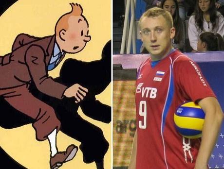 Separati alla nascita: Alexey Spiridonov e Tintin