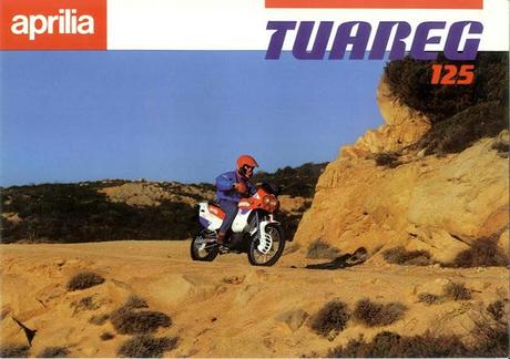 Vintage Brochures: Aprilia Tuareg Wind 125 1989 (Italy)