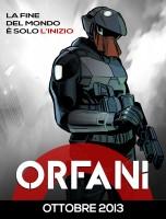 I character poster di Orfani, la prima miniserie a colori della Sergio Bonelli Editore